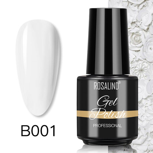 Rosalind New Pure Color Nail Polish 7ML Plastic Bottle