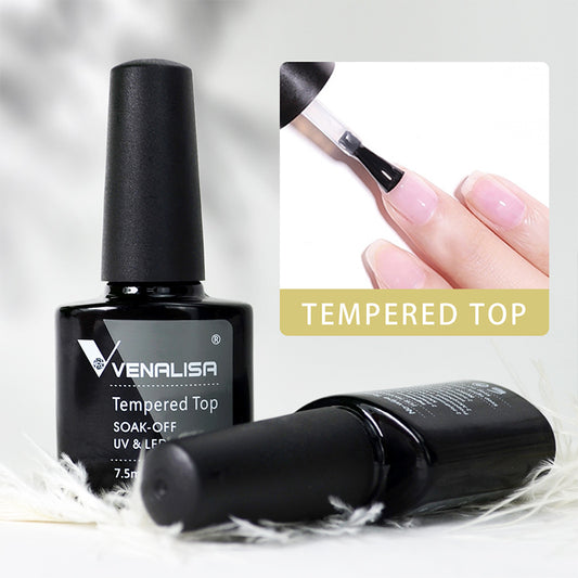 Venalisa Nail Art 7.5ml Tempered Top Coat Matt Top Primer